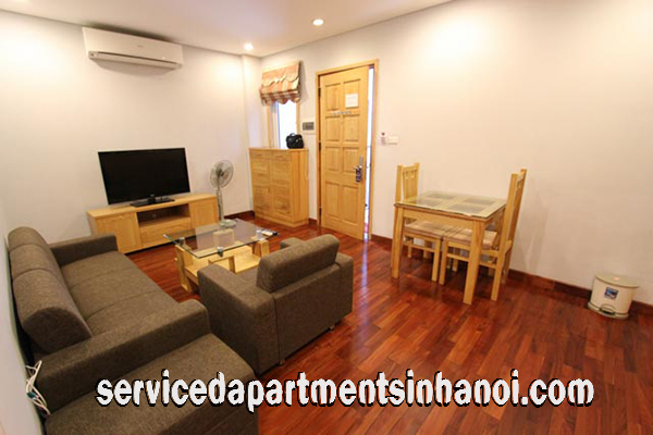 Nice and Shiny One Bedroom Apartment for rent in Kim Ma street, Ba Dinh 4
