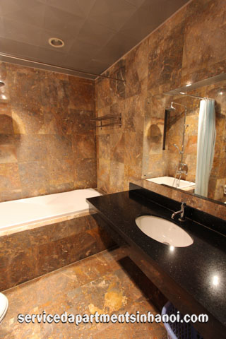 Nice and Shiny One Bedroom Apartment for rent in Kim Ma street, Ba Dinh 7