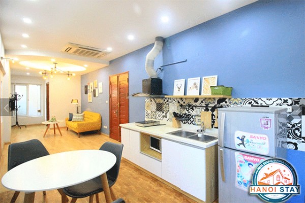 Nice and Very Clean Two Bedroom Apartment Rental in Dien Bien Phu str, Hoan Kiem 6