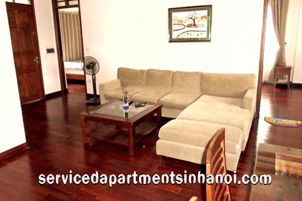 Nice & Bright Two bedroom Apartment in Ly Thuong Kiet st, Hoan Kiem, Big Balcony 2
