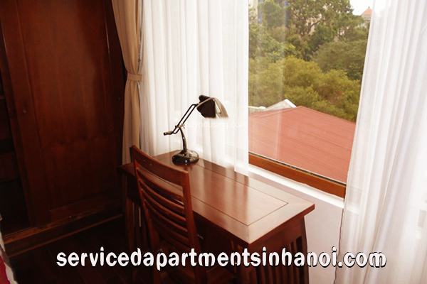 Nice & Bright Two bedroom Apartment in Ly Thuong Kiet st, Hoan Kiem, Big Balcony 6