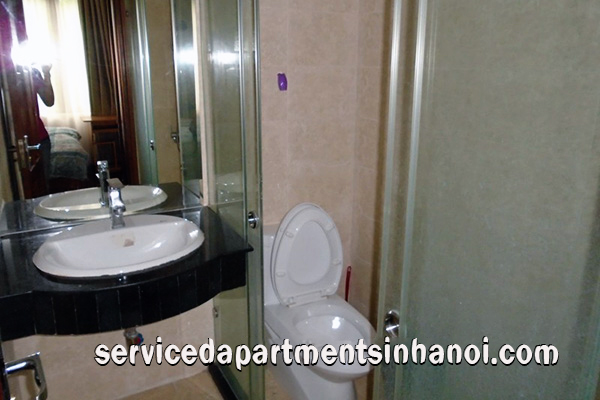 Nice & Bright Two bedroom Apartment in Ly Thuong Kiet st, Hoan Kiem, Big Balcony 8