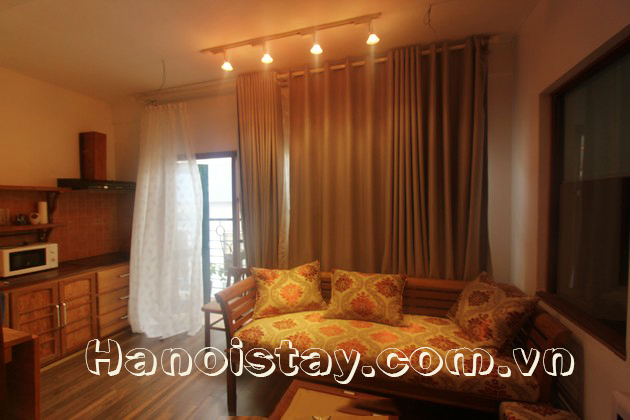 Nice Decorated Serviced Apartment Rental in Tu Hoa Street, Tay Ho 2