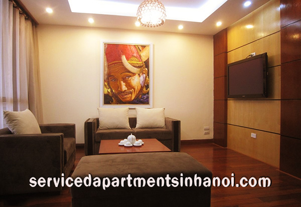 Nice decoration serviced apartment for rentin Xuan Dieu, Tay Ho, Panorama Lake view 3