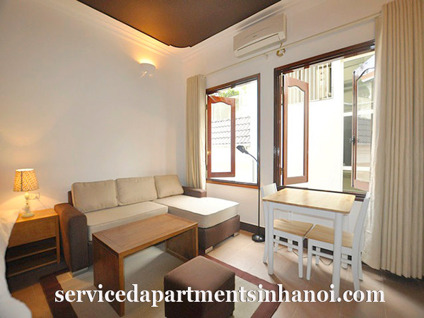 Nice designed studio apartment for rent in Tay Ho, brand new, big window 2