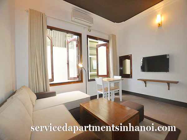 Nice designed studio apartment for rent in Tay Ho, brand new, big window 3