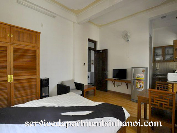 Nice designed studio apartment for rent in Tay Ho 3
