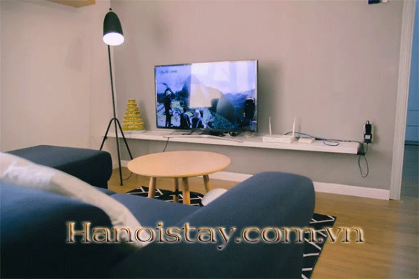 Nice Designed Two Bedroom Apartment Rental in Tran Phu street, Ba Dinh 3