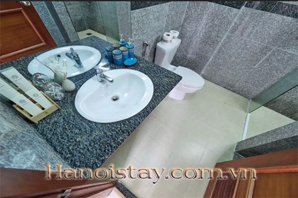 Nice Designed Two Bedroom Apartment Rental in Tran Phu street, Ba Dinh 14