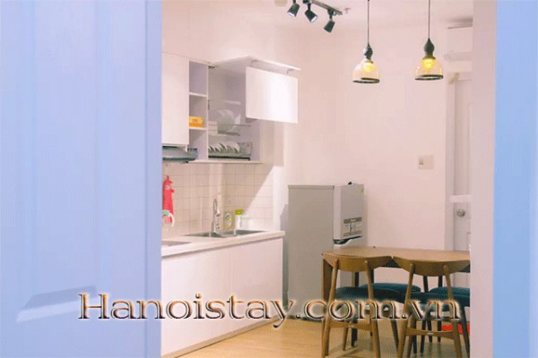 Nice Designed Two Bedroom Apartment Rental in Tran Phu street, Ba Dinh 9