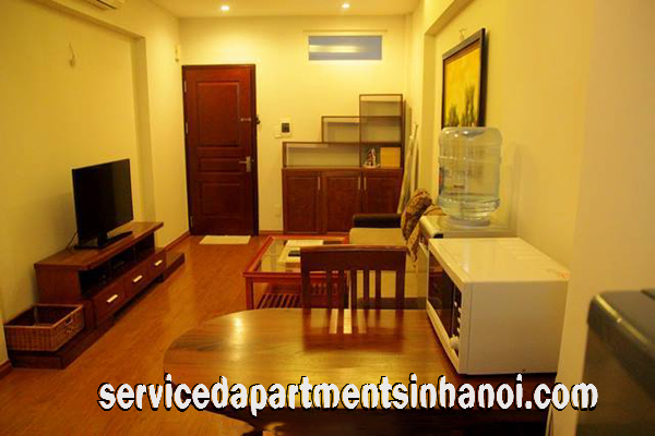 Nice interior Apartment rental in Lieu Giai str, Ba Dinh 2