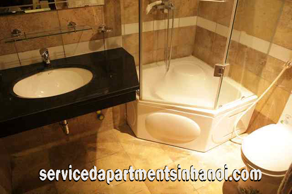 Nice interior Apartment rental in Lieu Giai str, Ba Dinh 7