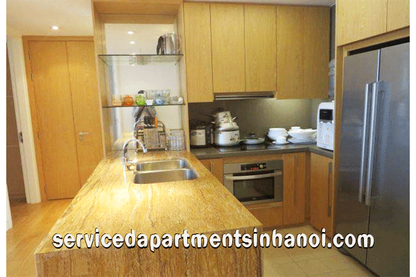 Nice interior Two Bedroom Apartment Rental in IPH Complex, Hanoi 8