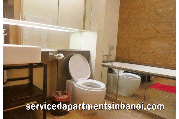 Nice interior Two Bedroom Apartment Rental in IPH Complex, Hanoi 9