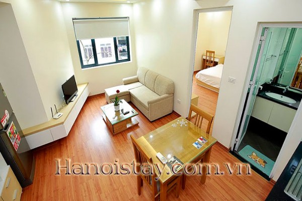 Nice one bedroom apartment for rent in Linh Lang str, Ba Dinh 7
