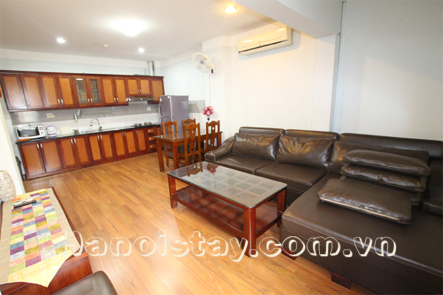 Nice One Bedroom Apartment Rental in Cat Linh street, Dong Da 2