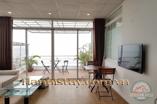 Nice one bedroom Apartment with balcony Face to West Lake, Tay Ho 13