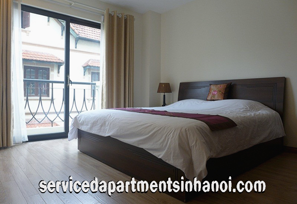 Nice serviced apartment for rent in Au Co, brand new and full services 4