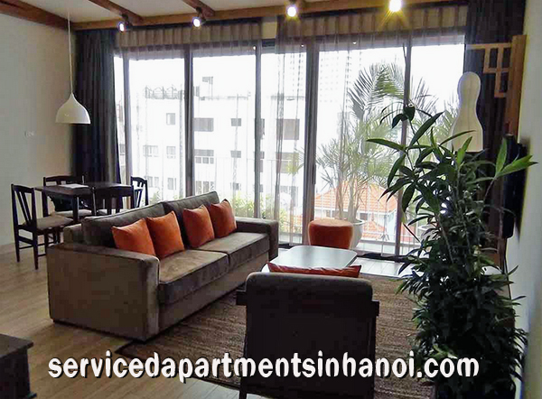 Nice Serviced Apartment for rent in Three Tree Building, Kim Ma 4