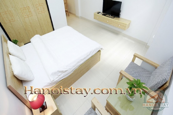 Nice Serviced Apartment For rent in Tran Hung Dao street, Hoan Kiem 3