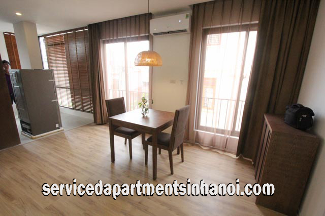 Nice Serviced Apartment Rental in Van Cao str, Ba Dinh District 4