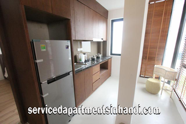 Nice Serviced Apartment Rental in Van Cao str, Ba Dinh District 6