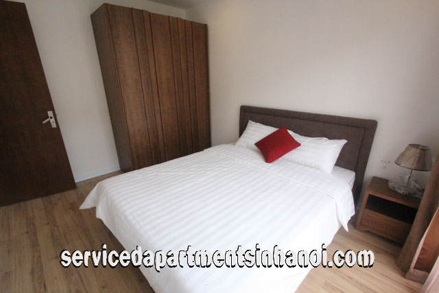 Nice Serviced Apartment Rental in Van Cao str, Ba Dinh District 8