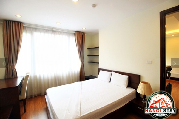 Nicely decorated serviced apartment rental in Cau Giay, Lovely balcony 5