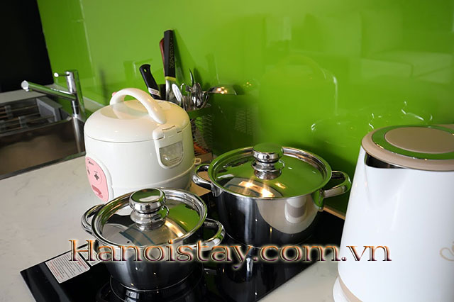 Nicely Decorated Two Bedroom Apartment Rental in Kim Ma street, Close to Lotte Center 10