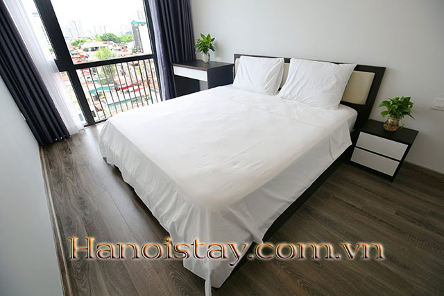 Nicely Decorated Two Bedroom Apartment Rental in Kim Ma street, Close to Lotte Center 12