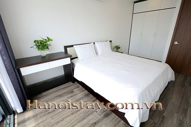 Nicely Decorated Two Bedroom Apartment Rental in Kim Ma street, Close to Lotte Center 14