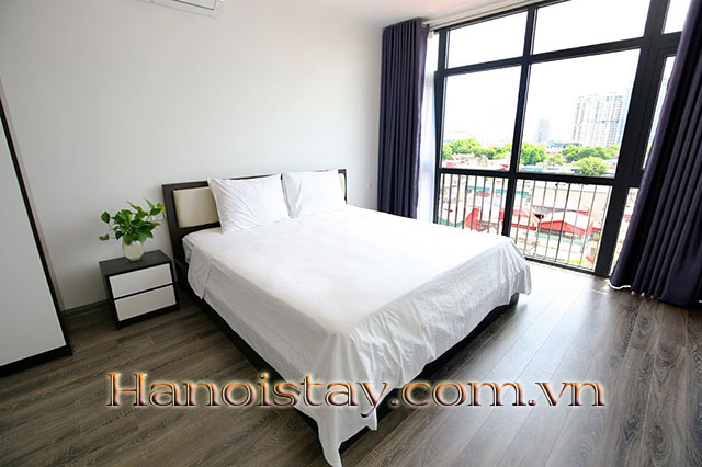 Nicely Decorated Two Bedroom Apartment Rental in Kim Ma street, Close to Lotte Center 24