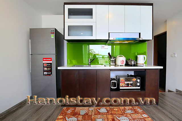 Nicely Decorated Two Bedroom Apartment Rental in Kim Ma street, Close to Lotte Center 9