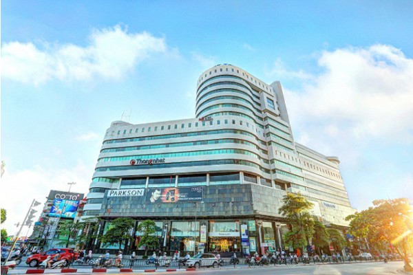 Office for rent at Parkson Tower, Thai Ha street, Dong Da district 4
