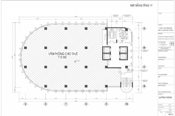 Office for rent at Parkson Tower, Thai Ha street, Dong Da district 11