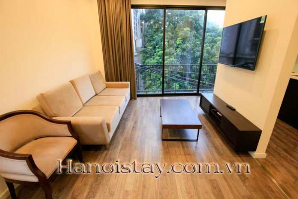 One Bedroom Apartment at High Floor, Big Terrace in Au Co Street For Rent 10