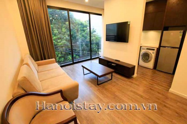 One Bedroom Apartment at High Floor, Big Terrace in Au Co Street For Rent 3