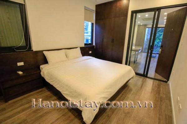 One Bedroom Apartment at High Floor, Big Terrace in Au Co Street For Rent 4