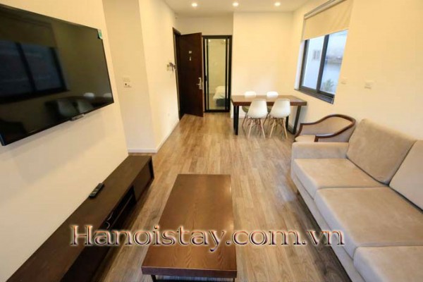 One Bedroom Apartment at High Floor, Big Terrace in Au Co Street For Rent 8