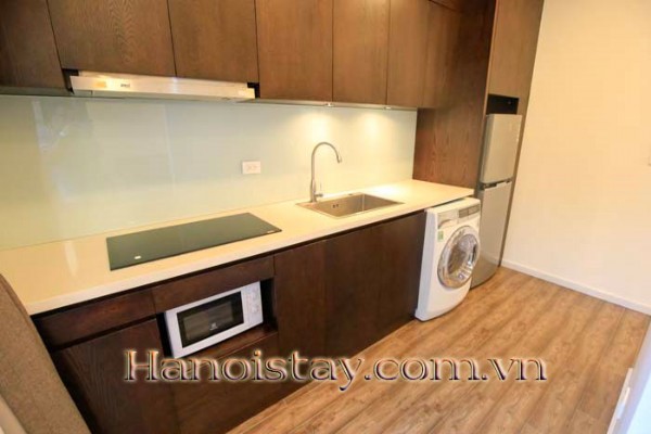 One Bedroom Apartment at High Floor, Big Terrace in Au Co Street For Rent 9