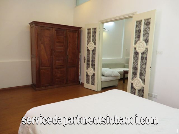 One bedroom Apartment for rent in Nam Trang st, Walking distance to Truc Bach Lake 10