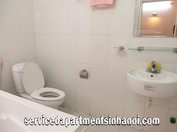 One bedroom Apartment for rent in Nam Trang st, Walking distance to Truc Bach Lake 11