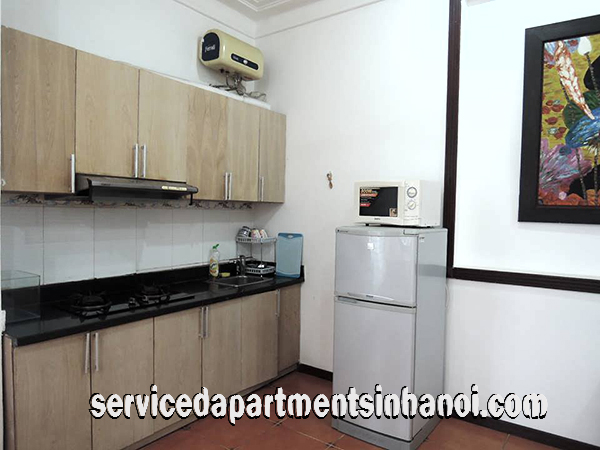 One bedroom Apartment for rent in Tran Phu str, Ba Dinh, Budget Price 4