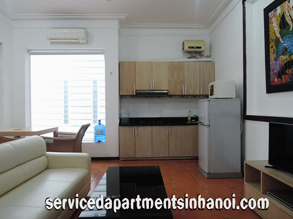 One bedroom Apartment for rent in Tran Phu str, Ba Dinh, Budget Price 5