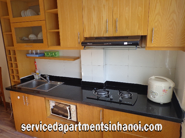 One bedroom Apartment for rent near Somerset Hoa Binh Hanoi 5