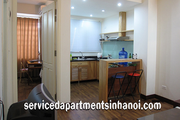 One bedroom apartment rental in Tran Phu str, Ba Dinh district 3