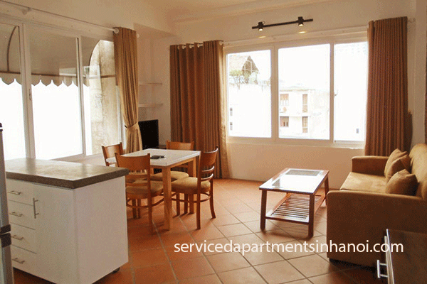 One bedroom apartment rental in Truc Bach area, 530$/month 3