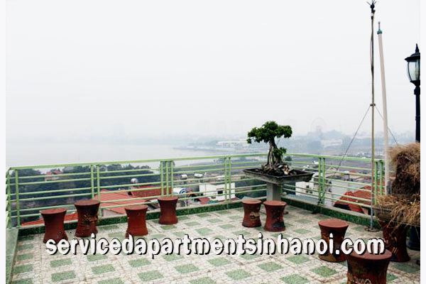 One bedroom Apartment with Beautiful Terrace and Lakeview Rental in Au Co str, Tay Ho 10