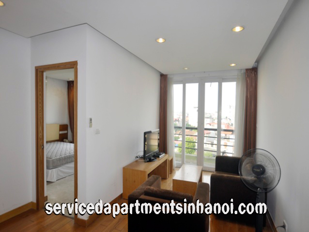 One Bedroom Apartment with Lakeview for Rent in Xuan Dieu street, Hanoi 2