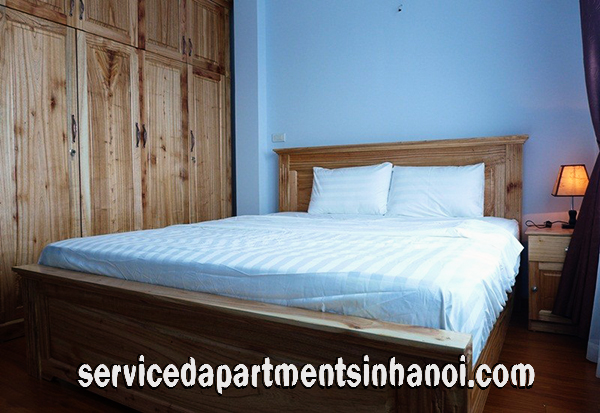One bedroom apartment with lakeview in Yen Phu Village, Tay Ho, Brand New Amenities 3